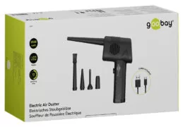 GOOBAY ηλεκτρικό air duster 61667, LED οθόνη, 46.8W, 2000mAh, μαύρο 9