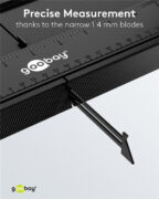 GOOBAY σετ παντογράφοι 61668, κλίμακα σε inch/cm, 130/250mm, 2τμχ 5