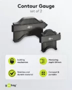 GOOBAY σετ παντογράφοι 61668, κλίμακα σε inch/cm, 130/250mm, 2τμχ 6