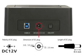 DELOCK docking station για 2.5" ή 3.5" SATA HDD/SSD 62661, 2 θέσεων, 6Gbps, clone function, μαύρο 10 DELOCK docking station για 2.5" ή 3.5" SATA HDD/SSD 62661, 2 θέσεων, 6Gbps, clone function, μαύρο 3