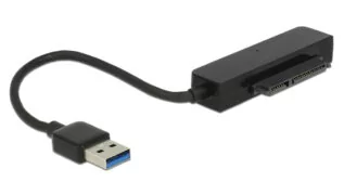 DELOCK αντάπτορας USB σε SATA 62742 με θήκη για 2.5" HDD/SSD, 6Gbps 3