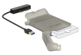 DELOCK αντάπτορας USB σε SATA 62742 με θήκη για 2.5" HDD/SSD, 6Gbps 2 DELOCK αντάπτορας USB σε SATA 62742 με θήκη για 2.5" HDD/SSD, 6Gbps 1