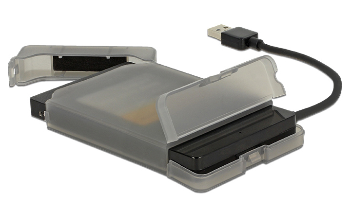 DELOCK αντάπτορας USB σε SATA 62742 με θήκη για 2.5" HDD/SSD, 6Gbps 6 DELOCK αντάπτορας USB σε SATA 62742 με θήκη για 2.5" HDD/SSD, 6Gbps - Image 4