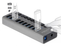 DELOCK USB hub 63670 με διακόπτες, 10x θυρών, 5Gbps, γκρι 7 DELOCK USB hub 63670 με διακόπτες, 10x θυρών, 5Gbps, γκρι 2