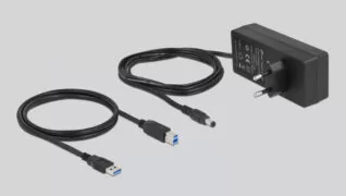 DELOCK USB hub 63670 με διακόπτες, 10x θυρών, 5Gbps, γκρι 3