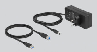 DELOCK USB hub 63738 με διακόπτες, 13x θυρών, 5Gbps, γκρι 3