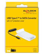 DELOCK αντάπτορας USB-C σε SATA 64084 με θήκη για 2.5" HDD/SSD, 6Gbps 11 DELOCK αντάπτορας USB-C σε SATA 64084 με θήκη για 2.5" HDD/SSD, 6Gbps 5