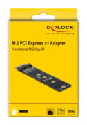 DELOCK Κάρτα Επέκτασης PCI-e σε M.2 Key M 64105, NVMe 13 DELOCK Κάρτα Επέκτασης PCI-e σε M.2 Key M 64105, NVMe 6