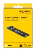 DELOCK Κάρτα Επέκτασης PCI-e σε M.2 Key M 64105, NVMe 6