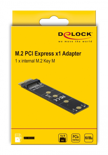 DELOCK Κάρτα Επέκτασης PCI-e σε M.2 Key M 64105, NVMe 8 DELOCK Κάρτα Επέκτασης PCI-e σε M.2 Key M 64105, NVMe - Image 6
