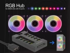 DELOCK RGB hub 64128 για ARGB LEDs, 10 θύρες, μαύρο 8 DELOCK RGB hub 64128 για ARGB LEDs, 10 θύρες, μαύρο 2