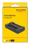 DELOCK RGB hub 64128 για ARGB LEDs, 10 θύρες, μαύρο 9 DELOCK RGB hub 64128 για ARGB LEDs, 10 θύρες, μαύρο 3