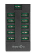 DELOCK RGB hub 64128 για ARGB LEDs, 10 θύρες, μαύρο 10 DELOCK RGB hub 64128 για ARGB LEDs, 10 θύρες, μαύρο 4