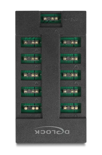 DELOCK RGB hub 64128 για ARGB LEDs, 10 θύρες, μαύρο 6 DELOCK RGB hub 64128 για ARGB LEDs, 10 θύρες, μαύρο - Image 4