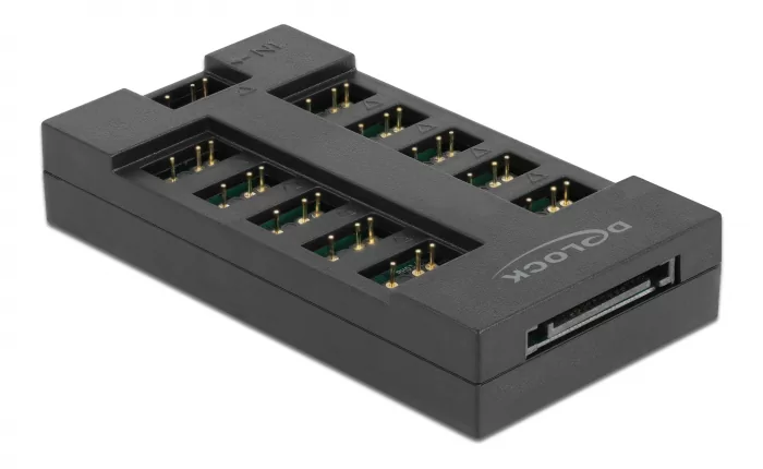 DELOCK RGB hub 64128 για ARGB LEDs, 10 θύρες, μαύρο 3 DELOCK RGB hub 64128 για ARGB LEDs, 10 θύρες, μαύρο