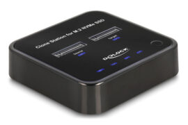DELOCK docking station για M.2 NVMe SSD 64177, 2 θέσεων, 10Gbps, clone function, μαύρο 2 DELOCK docking station για M.2 NVMe SSD 64177, 2 θέσεων, 10Gbps, clone function, μαύρο 1