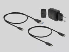 DELOCK docking station για M.2 SATA SSD 64178, 2 θέσεων, 6Gbps, clone function, μαύρο 4