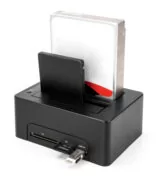 DELOCK docking station για 2.5" ή 3.5" SATA HDD/SSD 64183, 2 θέσεων, με card reader, 5Gbps, clone function, μαύρο 9 DELOCK docking station για 2.5" ή 3.5" SATA HDD/SSD 64183, 2 θέσεων, με card reader, 5Gbps, clone function, μαύρο 2