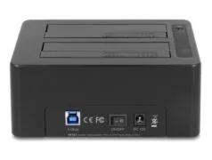 DELOCK docking station για 2.5" ή 3.5" SATA HDD/SSD 64183, 2 θέσεων, με card reader, 5Gbps, clone function, μαύρο 10 DELOCK docking station για 2.5" ή 3.5" SATA HDD/SSD 64183, 2 θέσεων, με card reader, 5Gbps, clone function, μαύρο 3