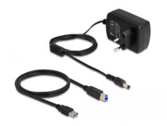 DELOCK docking station για 2.5" ή 3.5" SATA HDD/SSD 64187, 2 θέσεων, 5Gbps, clone/erase function, μαύρο 5