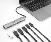 DELOCK USB hub 64232, 6x θυρών, 10Gbps, USB-C σύνδεση, γκρι 6 DELOCK USB hub 64232, 6x θυρών, 10Gbps, USB-C σύνδεση, γκρι 2