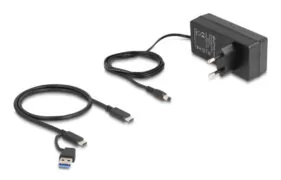 DELOCK USB hub 64248 με διακόπτες, 5x θυρών, 5Gbps, USB/USB-C σύνδεση, γκρι 3