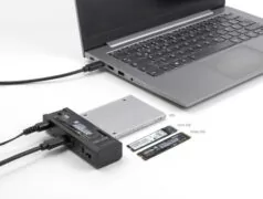 DELOCK docking station για M.2 NVMe/SATA ή 2.5"/3.5" SSD/HDD 64252, 10Gbps, clone function, μαύρο 2