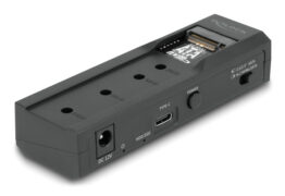 DELOCK docking station για M.2 NVMe/SATA ή 2.5"/3.5" SSD/HDD 64253, 10Gbps, μαύρο 9 DELOCK docking station για M.2 NVMe/SATA ή 2.5"/3.5" SSD/HDD 64253, 10Gbps, μαύρο 3