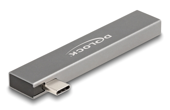 DELOCK USB hub 64274, 3x θυρών, 10Gbps, USB-C σύνδεση, γκρι 5 DELOCK USB hub 64274, 3x θυρών, 10Gbps, USB-C σύνδεση, γκρι - Image 3