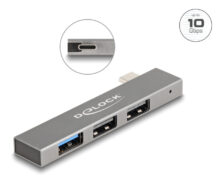 DELOCK USB hub 64274, 3x θυρών, 10Gbps, USB-C σύνδεση, γκρι 10 DELOCK USB hub 64274, 3x θυρών, 10Gbps, USB-C σύνδεση, γκρι 4