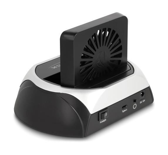 DELOCK docking station για M.2 NVMe/SATA ή 2.5"/3.5" SSD/HDD 64280, 10Gbps, μαύρο 6 DELOCK docking station για M.2 NVMe/SATA ή 2.5"/3.5" SSD/HDD 64280, 10Gbps, μαύρο - Image 4