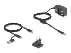 DELOCK docking station για M.2 NVMe/SATA ή 2.5"/3.5" SSD/HDD 64280, 10Gbps, μαύρο 7