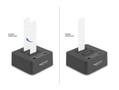 DELOCK docking station για M.2 NVMe SSD 64300, 2 θέσεων, 20Gbps, clone/erase function, μαύρο 9 DELOCK docking station για M.2 NVMe SSD 64300, 2 θέσεων, 20Gbps, clone/erase function, μαύρο 2
