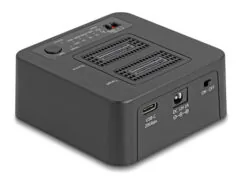 DELOCK docking station για M.2 NVMe SSD 64300, 2 θέσεων, 20Gbps, clone/erase function, μαύρο 2 DELOCK docking station για M.2 NVMe SSD 64300, 2 θέσεων, 20Gbps, clone/erase function, μαύρο 1