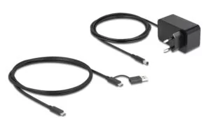 DELOCK USB hub 64326 με διακόπτες, 7x θυρών, 10Gbps, USB/USB-C σύνδεση, μαύρο 4