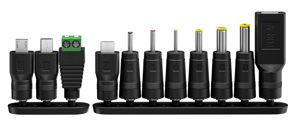 GOOBAY επιτοίχιος φορτιστής 64569, 3V-12V, 18W/1.5A, 12 tips 4 GOOBAY επιτοίχιος φορτιστής 64569, 3V-12V, 18W/1.5A, 12 tips - Image 2