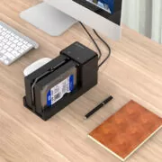 ORICO docking station για 2.5" ή 3.5" SATA HDD/SSD 6528US3-C, 2 θέσεων, 5Gbps, clone function, μαύρο 2