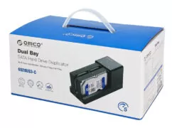 ORICO docking station για 2.5" ή 3.5" SATA HDD/SSD 6528US3-C, 2 θέσεων, 5Gbps, clone function, μαύρο 8