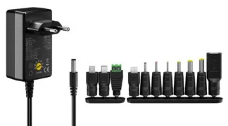 GOOBAY επιτοίχιος φορτιστής 65592, 3V-12V, 3.6W, 12 tips 2