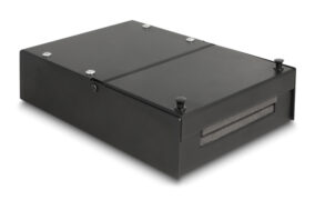 DELOCK κυτίο ένωσης 4 θυρών 66235 για Keystone modules, μαύρο 1 DELOCK κυτίο ένωσης 4 θυρών 66235 για Keystone modules, μαύρο
