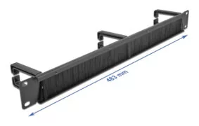 DELOCK cable management 66488, 19"/1U rack, 3x γάντζοι & βούρτσα, μαύρο 9 DELOCK cable management 66488, 19"/1U rack, 3x γάντζοι & βούρτσα, μαύρο 3