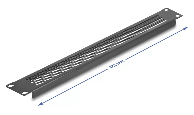 DELOCK κάλυμμα panel 67035 για 19"/1U rack, με αεραγωγούς, μαύρο 5 DELOCK κάλυμμα panel 67035 για 19"/1U rack, με αεραγωγούς, μαύρο - Image 3