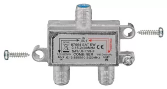 GOOBAY SAT-TV combiner 67054, 0.15 MHz - 2400MHz, 100dB 7 GOOBAY SAT-TV combiner 67054, 0.15 MHz - 2400MHz, 100dB 3