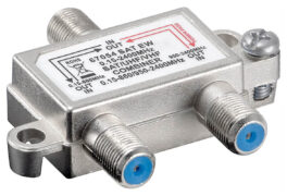 GOOBAY SAT-TV combiner 67054, 0.15 MHz - 2400MHz, 100dB 6 GOOBAY SAT-TV combiner 67054, 0.15 MHz - 2400MHz, 100dB 2