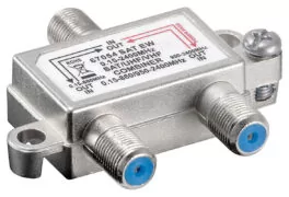 GOOBAY SAT-TV combiner 67054, 0.15 MHz - 2400MHz, 100dB 6 GOOBAY SAT-TV combiner 67054, 0.15 MHz - 2400MHz, 100dB 2