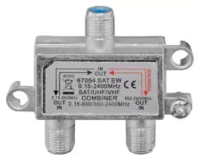 GOOBAY SAT-TV combiner 67054, 0.15 MHz - 2400MHz, 100dB