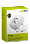 GOOBAY ενισχυτής κεραίας 67226, 2 συσκευές, DVB-T DVB-T2 DVB-C, λευκός 4