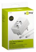 GOOBAY ενισχυτής κεραίας 67226, 2 συσκευές, DVB-T DVB-T2 DVB-C, λευκός 4