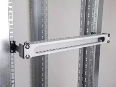 DELOCK αντάπτορας επέκτασης βάθους για rack 67272, έως 10cm, 1U, μαύρο 2