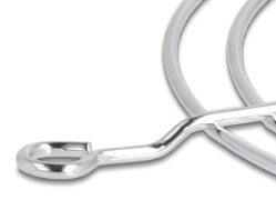 DELOCK σχάρα για 120mm ανεμιστήρα 67308, μεταλλική, ασημί 3